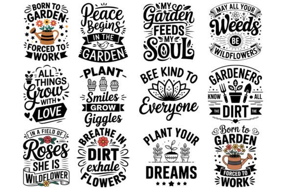 Download Garden SVG Bundle | Floral Gardening SVG - Garden svg Collection