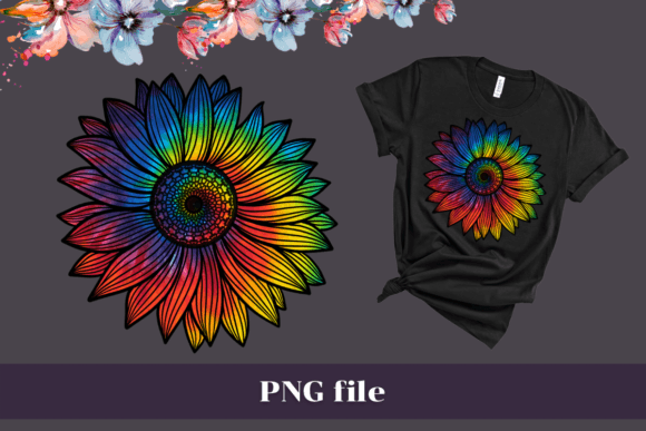 Download Mandala Sunflower Tie Dey Thanksgiving - Mandala sunflower Collection