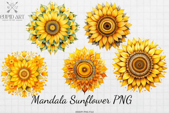 Download Mandala Sunflower PNG - Mandala sunflower Collection