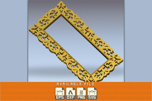 Download CNC Laser Cut Mirror Frame Graphic - Cnc laser Collection